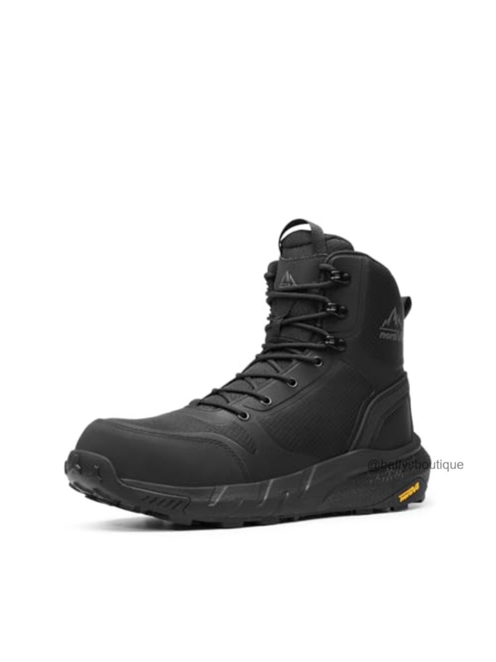 Men's Composite Toe Work Boots Lightweight Slip Resistant Safety